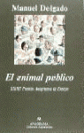 El animal público, de Delgado | portada del libro