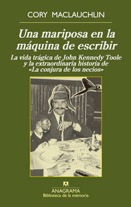 Una mariposa en la máquina de escribir, de MacLauchlin, Cory | portada del libro