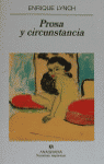 PROSA Y CIRCUNSTANCIA, de Lynch | portada del libro