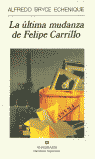 ULTIMA MUDANZA DE FELIPE CARRILLO, LA, de Bryce Echenique | portada del libro