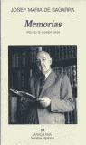 Memorias, de Sagarra | portada del libro