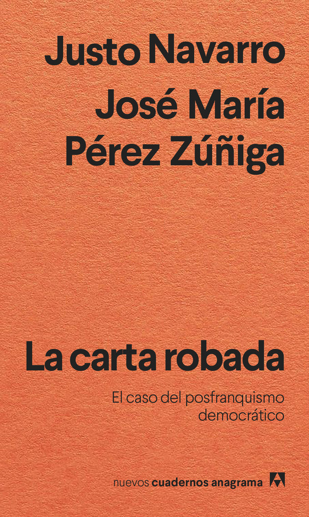 La carta robada, de NAVARRO, JUSTO | portada del libro