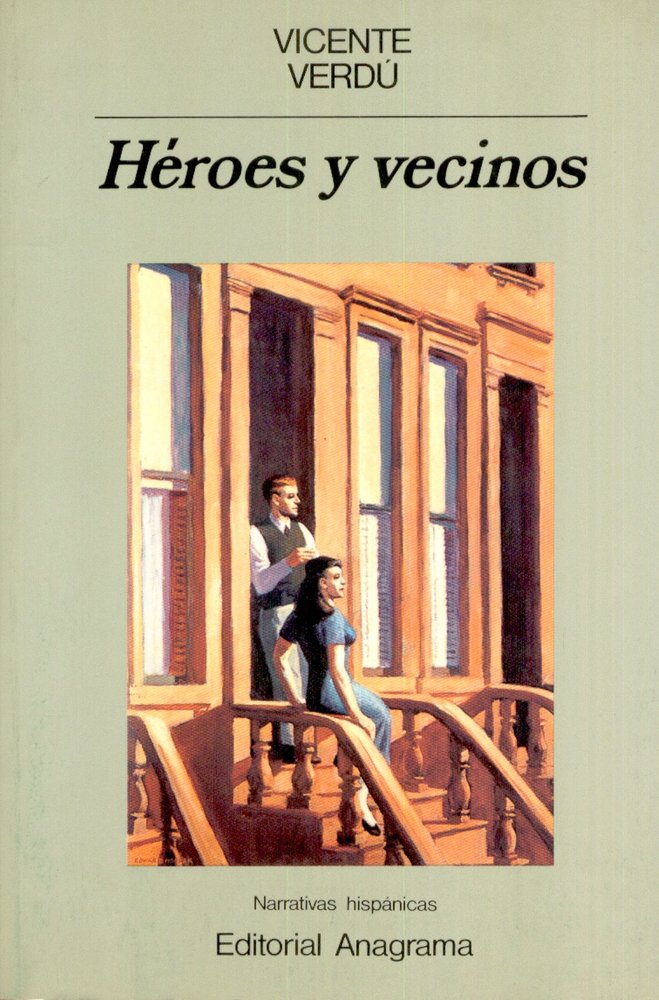 Héroes y vecinos, de Verdú | portada del libro