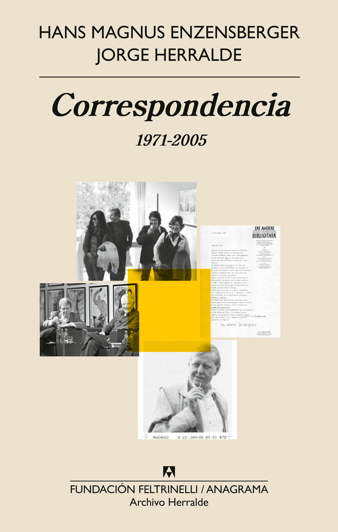 CORRESPONDENCIA 1971-2005, de AA.VV. | portada del libro