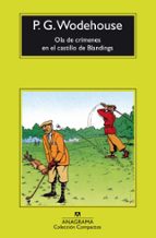 OLA DE CRIMENES EN EL CASTILLO DE BLANDINGS -CM, de P.G. Wodehouse | portada del libro