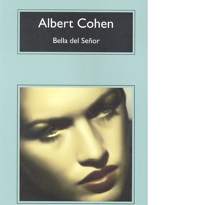 Bella del Señor, de Cohen | portada del libro