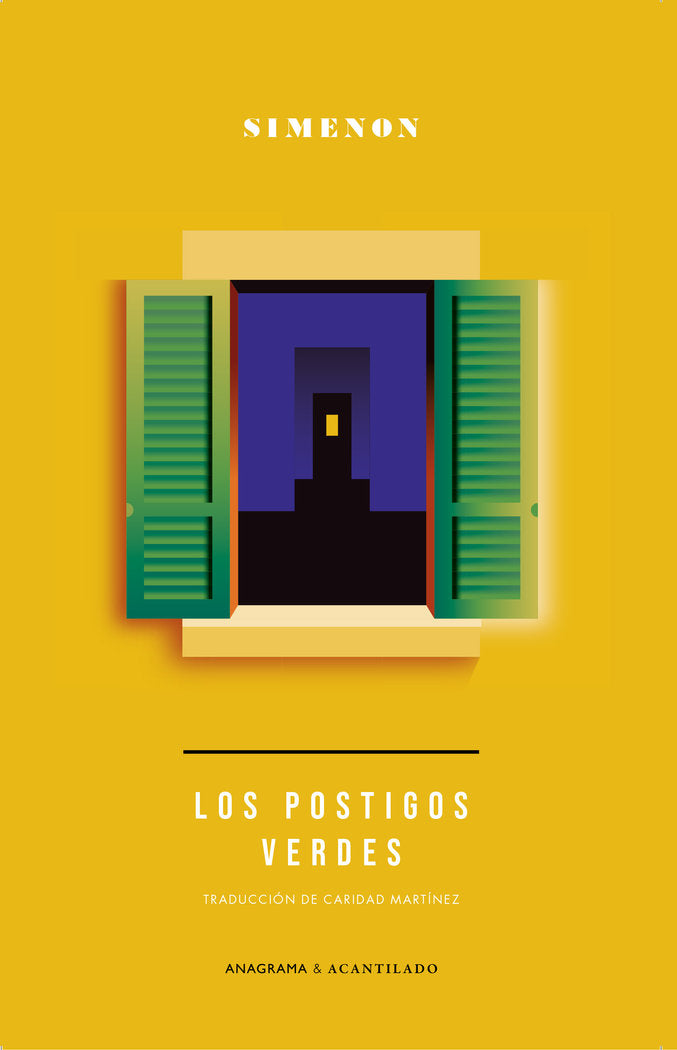 LOS POSTIGOS VERDES, de SIMENON, GEORGES | portada del libro
