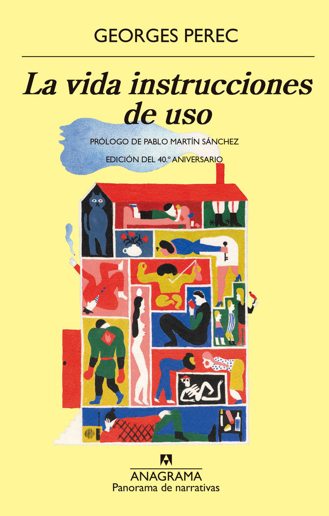 LA VIDA INSTRUCCIONES DE USO, de PEREC, GEORGES | portada del libro