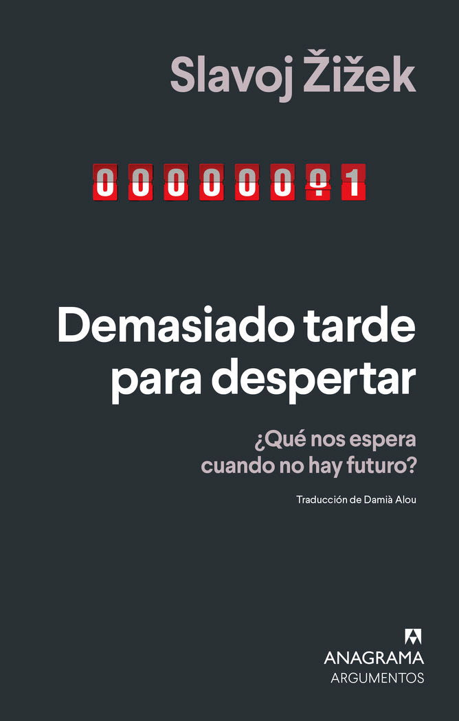 DEMASIADO TARDE PARA DESPERTAR, de & X0017D | portada del libro