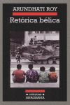 Retórica bélica, de Roy, Arundhati | portada del libro