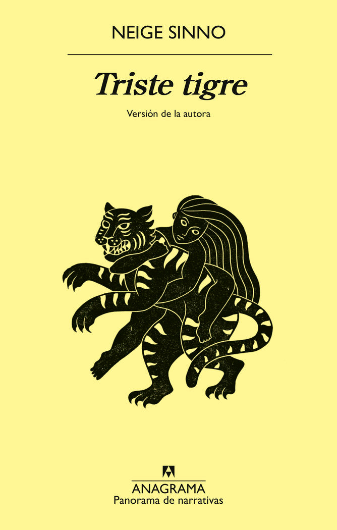Triste tigre, de SINNO, NEIGE | portada del libro