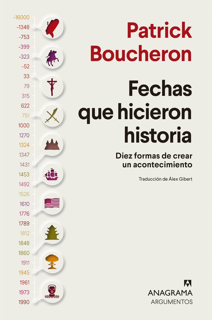 FECHAS QUE HICIERON HISTORIA, de BOUCHERON, PATRICK | portada del libro