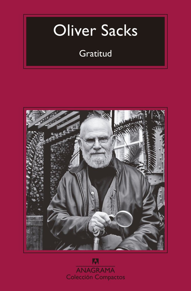 GRATITUD, de SACKS, OLIVER | portada del libro