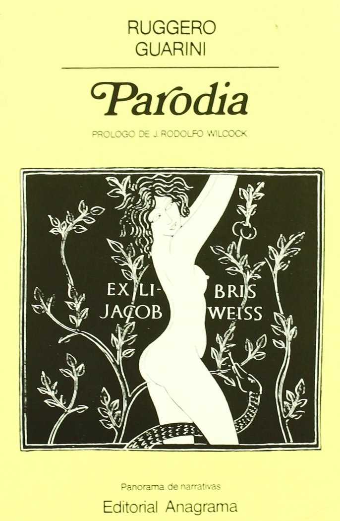 PARODIA, de Guarini | portada del libro