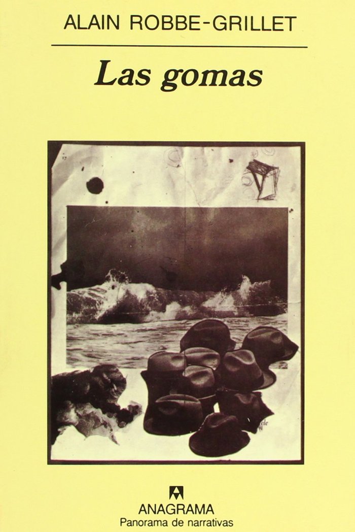 Las gomas, de Robbe-Grillet | portada del libro