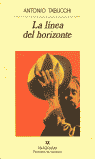 La línea del horizonte, de Tabucchi, Antonio | portada del libro