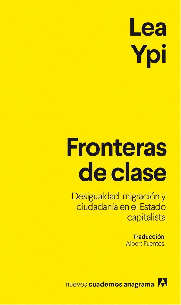 FRONTERAS DE CLASE, de YPI, LEA | portada del libro