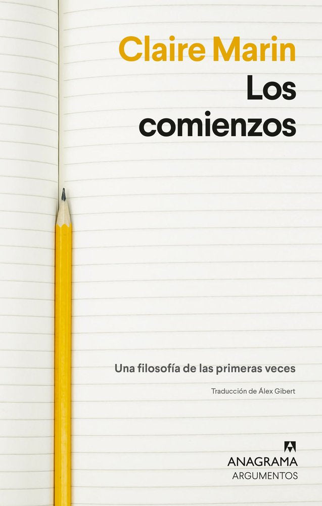 LOS COMIENZOS, de MARIN, CLAIRE | portada del libro