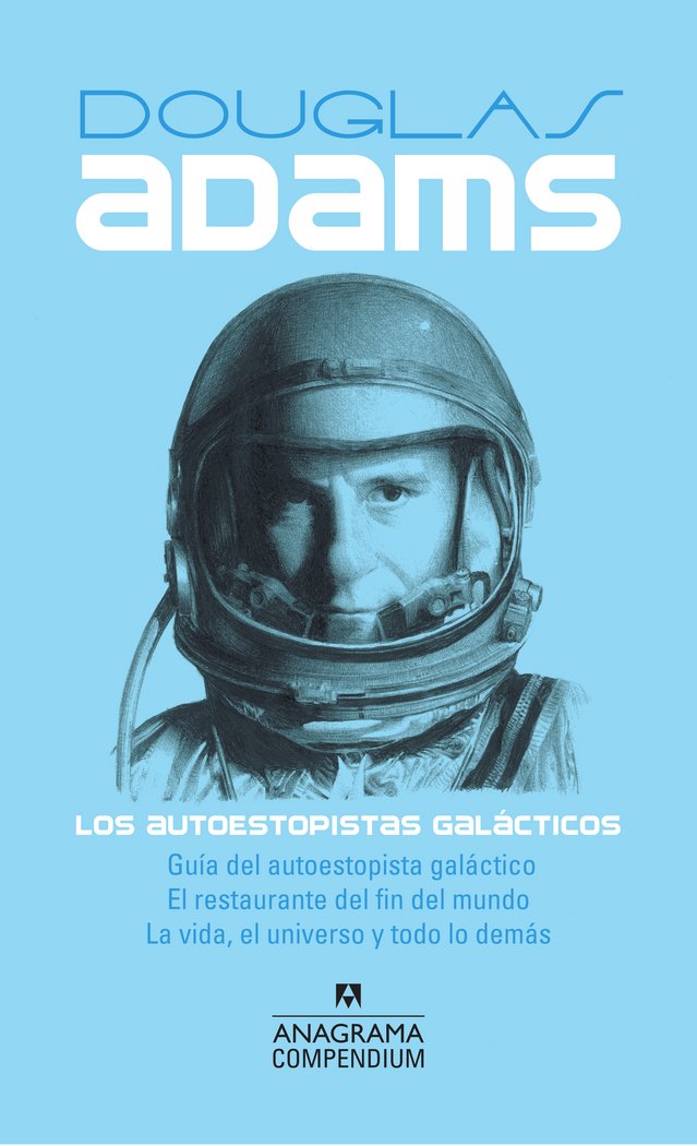 Los autoestopistas galácticos, de Adams, Douglas | portada del libro