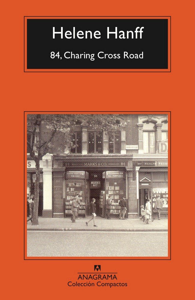 84, Charing Cross Road, de Hanff, Helene | portada del libro