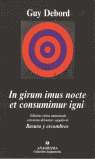 In girum imus nocte et consumimur igni, de Debord | portada del libro