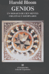 Genios, de Bloom, Harold | portada del libro