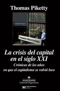 La crisis del capital en el siglo XXI, de Piketty, Thomas | portada del libro