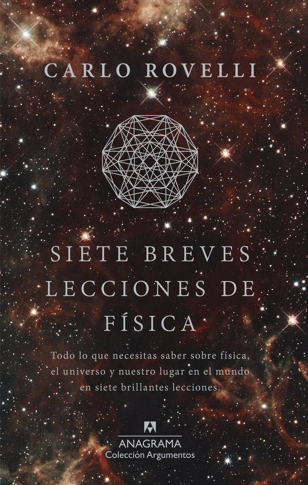 Siete breves lecciones de física, de Carlo Rovelli | portada del libro