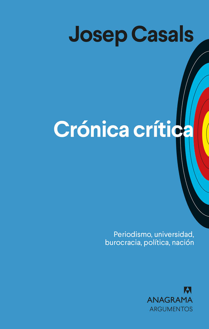 Crónica crítica, de Casals, Josep | portada del libro
