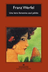 Una letra femenina azul pálido, de Werfel, Franz | portada del libro