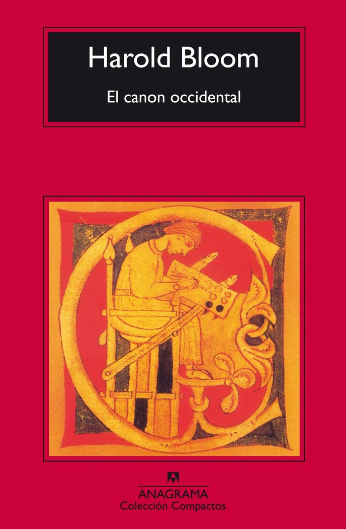El canon occidental, de Bloom, Harold | portada del libro