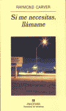 Si me necesitas, llámame, de Carver | portada del libro