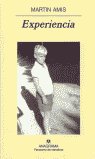 Experiencia, de Amis | portada del libro