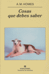 Cosas que debes saber, de Homes | portada del libro