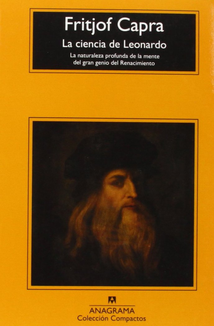 La ciencia de Leonardo, de Capra | portada del libro
