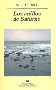 Los anillos de Saturno, de Sebald | portada del libro