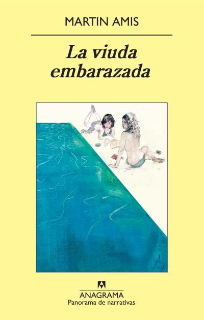 La viuda embarazada, de Amis, Martin | portada del libro