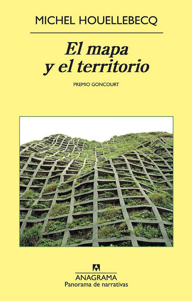 El mapa y el territorio, de Houellebecq | portada del libro