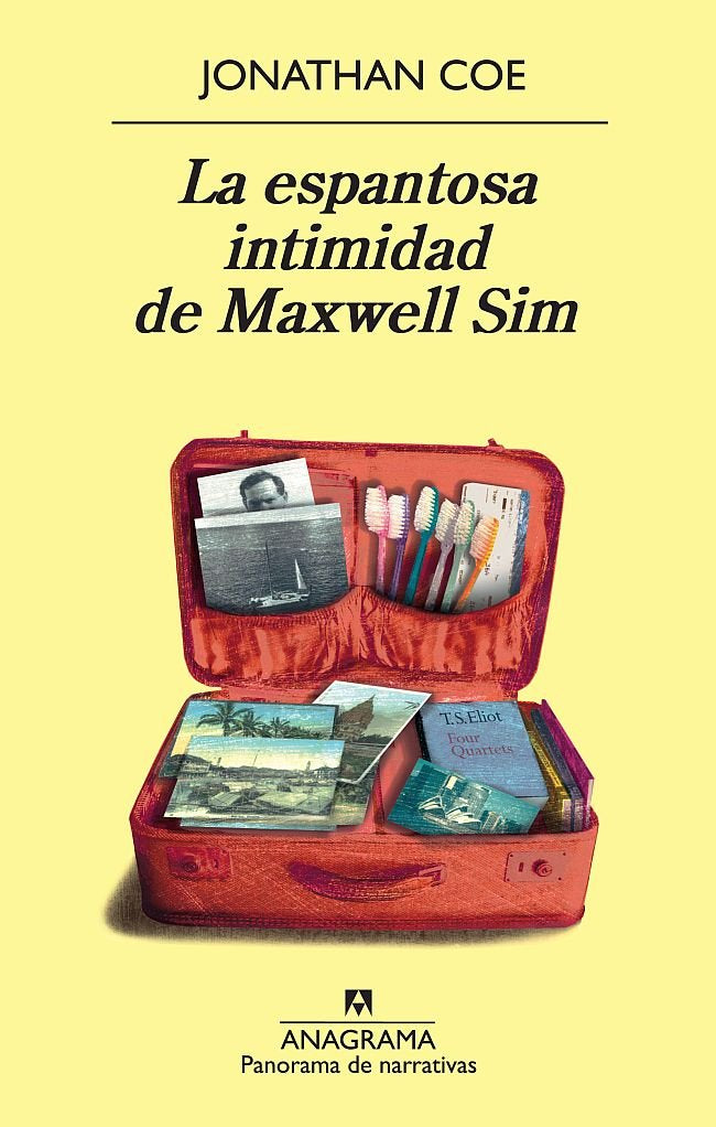 La espantosa intimidad de Maxwell Sim, de Coe, Jonathan | portada del libro