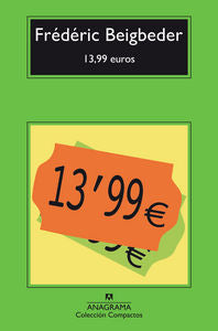 13,99 euros, de Beigbeder, Frédéric | portada del libro