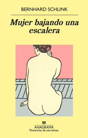 Mujer bajando una escalera, de Bernhard Schlink | portada del libro