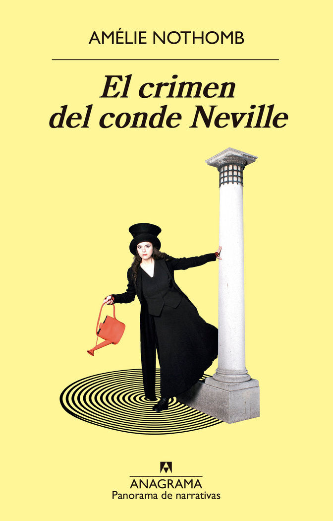 El crimen del conde Neville, de Nothomb, Amélie | portada del libro
