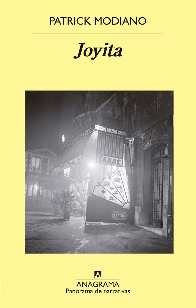 Joyita, de Modiano, Patrick | portada del libro