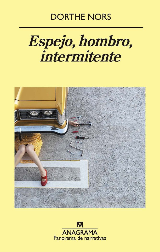 Espejo, hombro, intermitente, de Nors, Dorthe | portada del libro