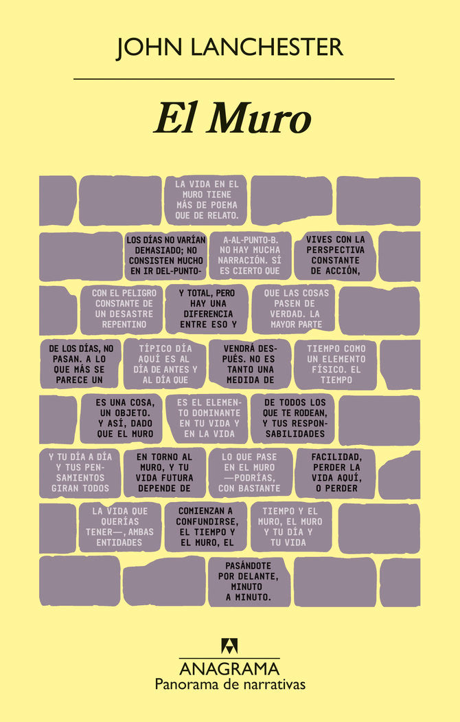 El Muro, de Lanchester, John | portada del libro