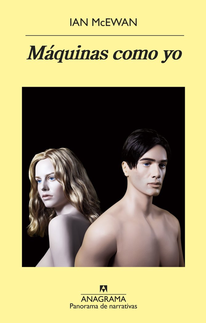 Máquinas como yo, de McEwan, Ian | portada del libro