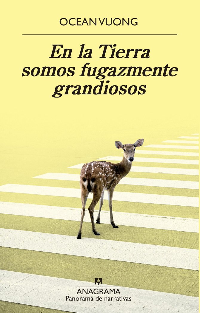 En la Tierra somos fugazmente grandiosos, de Vuong, Ocean | portada del libro