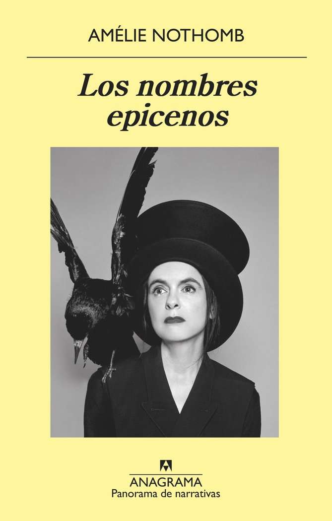 Los nombres epicenos, de Nothomb, Amélie | portada del libro