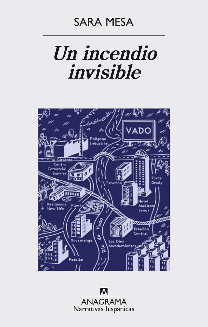 Un incendio invisible, de Mesa, Sara | portada del libro