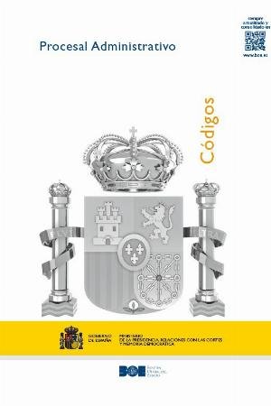 Procesal administrativo, de Boletín Oficial del Estado | portada del libro